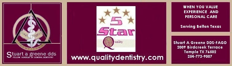 Belton Texas Cosmetic Dentist Stuart A Greene 76502