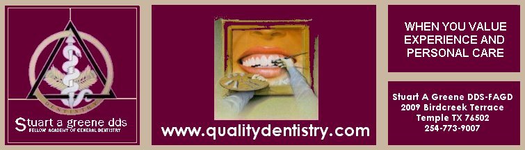 Waco Texas Cosmetic Dentist Stuart A Greene