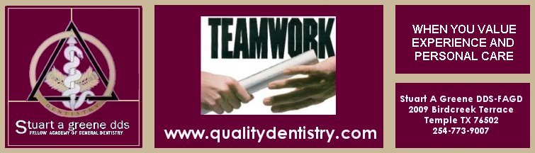 Serving Austin Texas, Temple Texas, Killeen Texas and Waco Texas with Cosmetic Dentistry, Sedation Dentistry, Implant Dentistry and Restorative Dentistry